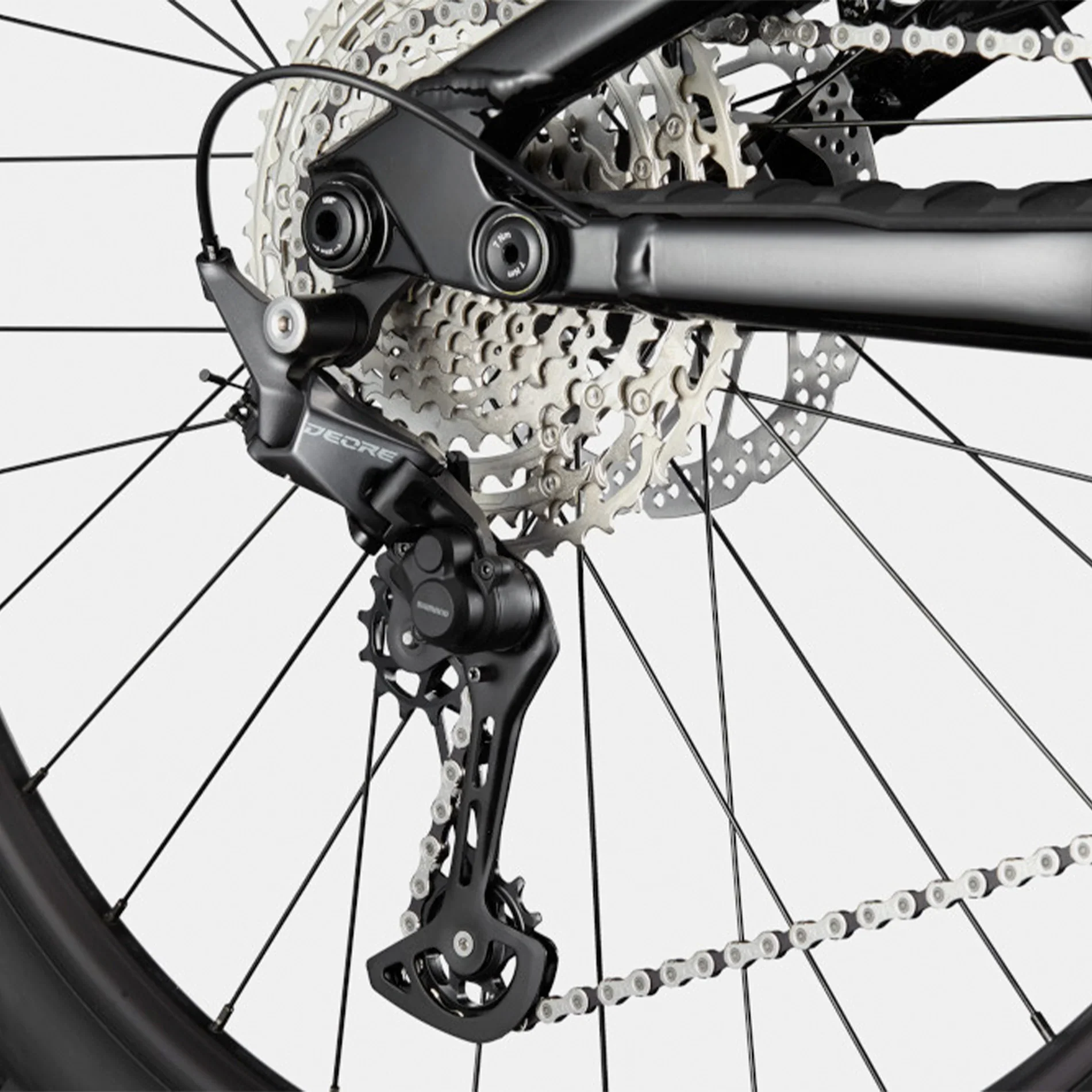 Bicicleta Cannondale Habit 4 Negra - Image 5