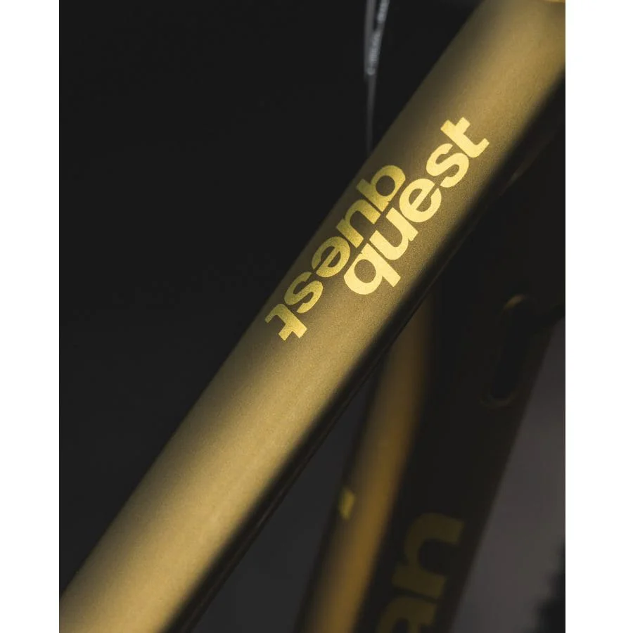 Bicicleta Lee Cougan Quest Enduro Gold M – SRAM SX – Microtech - Image 5