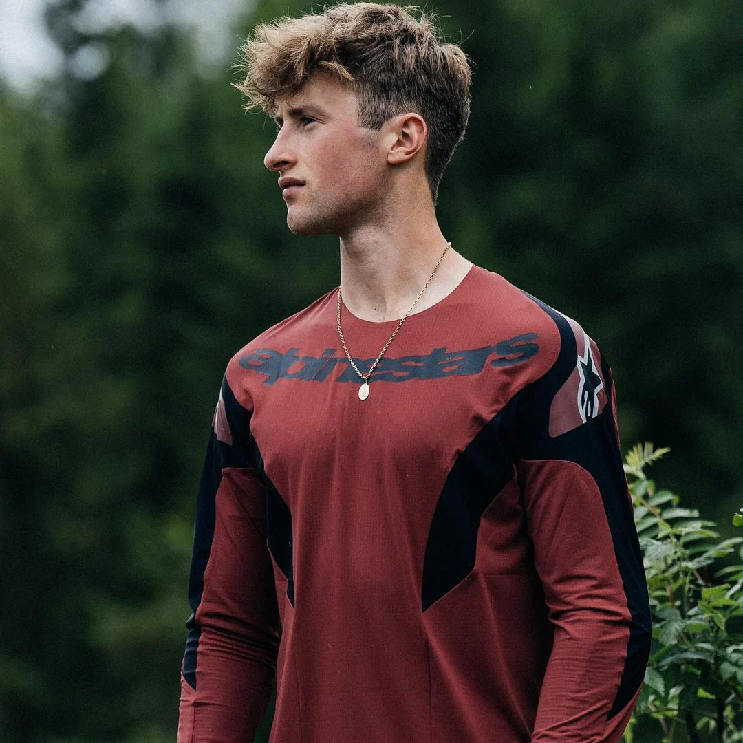 Jersey A-Supra Race Burgundy - Image 3