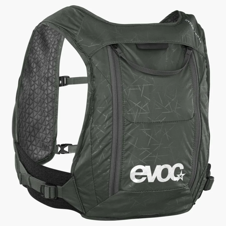 Mochila EVOC Hydro Pro 1.5 + bolsa de hidratacion 1.5L Dark Olive - Image 3