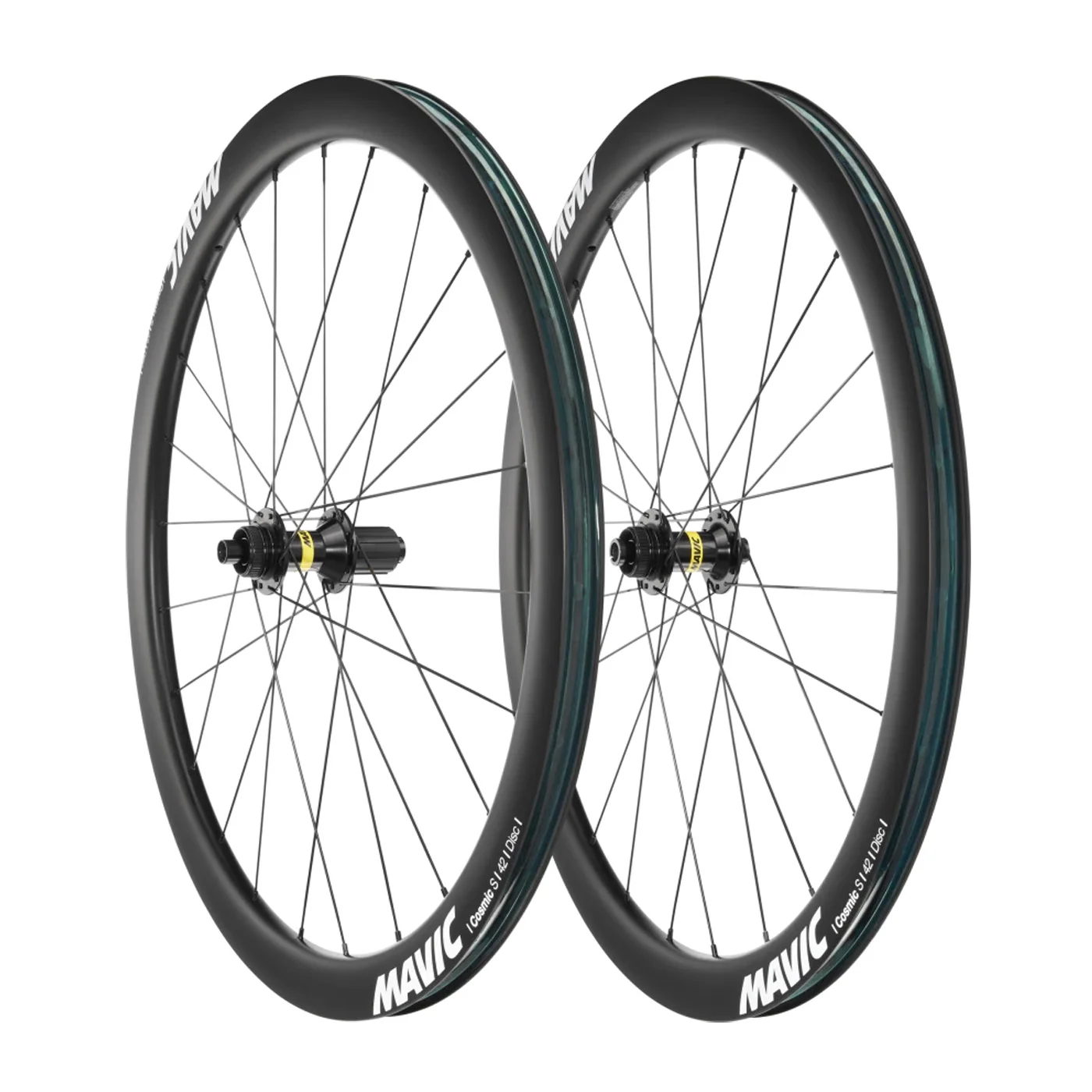 Rueda Armada MAVIC COSMIC S 42 Delantero/Trasero Carbon Disco CL700 12x100-142 HG-R